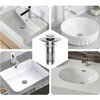 Bathroom Sink Stopper, Stainless Steel Removable Drain Strainer, Hair Catcher