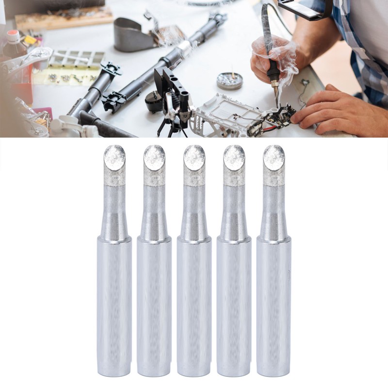 5PCS Soldering Iron Tip Internal Heating Constant Temperature Copper Electric