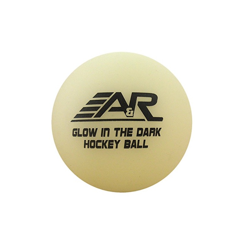 A&R Glow in the Dark Street Hockey Ball,Tie-Dye