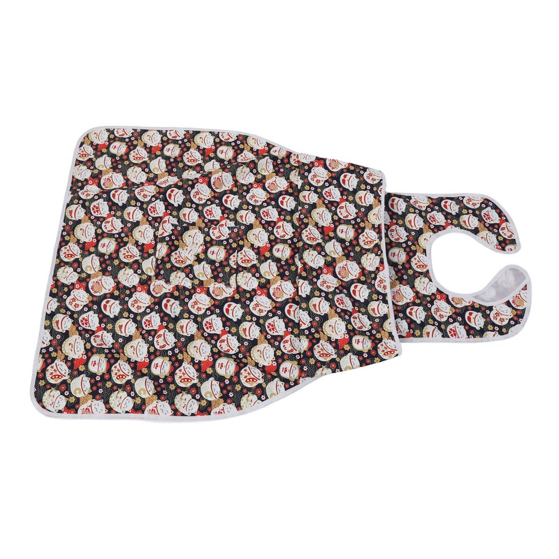 Adult Bib for Elderly Washable Bib Reusable Waterproof Clothing Protector