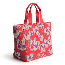 Vera Bradley Featherweight Lunch Tote, Swirling Poppies