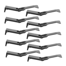 Operitacx Cash Box Clip Money Drawer Clips Cash Register Accessories Cash Drawer Insert Clip for Cash Register Clip for Cash Drawer Cash Note Clip Plastic Black Pack of 12