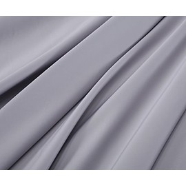 R.T. Home - Egyptian Luxury Extra Long Cotton Hotel Quality Pillowcase 20x75CM (Case 50 70 Pillowcase) 500 Thread Count Sateen Weave Silver Grey Pillow Cover Envelope 20x30 Inch