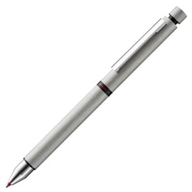 LAMY Multi-functional Pen, Tri-Pen, Stainless Steel, Ballpoint Pen, 2 Color/Pencil, 0.5 mm