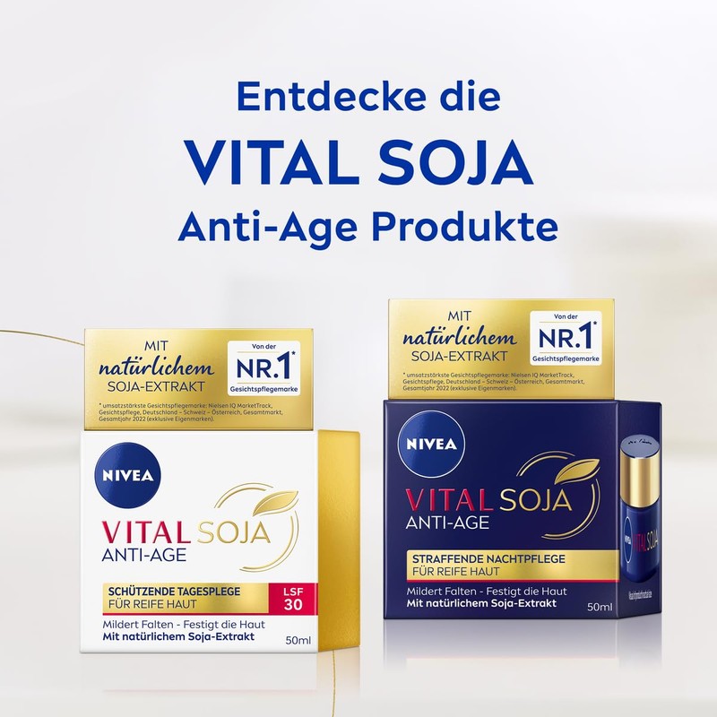 NIVEA Vital Anti-Age Firming Night Cream for Mature Skin 50