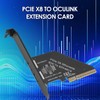 PCIe 4.0 X8 to Oculink Card, 128 GTs High Speed