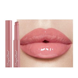 Hydrating Non-Sticky Lip Balm & Lipstick Set, 12 Shades, Lasting Colour & Moisture (05, TRAVEL SIZE)