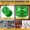 Dreyoo 1/4" to 1-5/8" Metal Pipe Reamer for Copper/PVC Pipe,