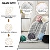 2 Pcs Knot Throw Pillows 11" Caramel Round Decorative Ball