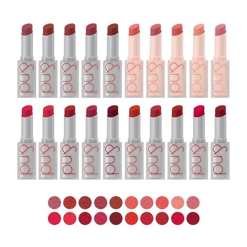 rom&nd Zero Matte Lipstick (Korean Cosmetics) 19 Red Surfer 0.1