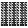 uxcell 50Pcs Blade Edge Guards Knife Protector, 215x20x4mm Plastic Blade