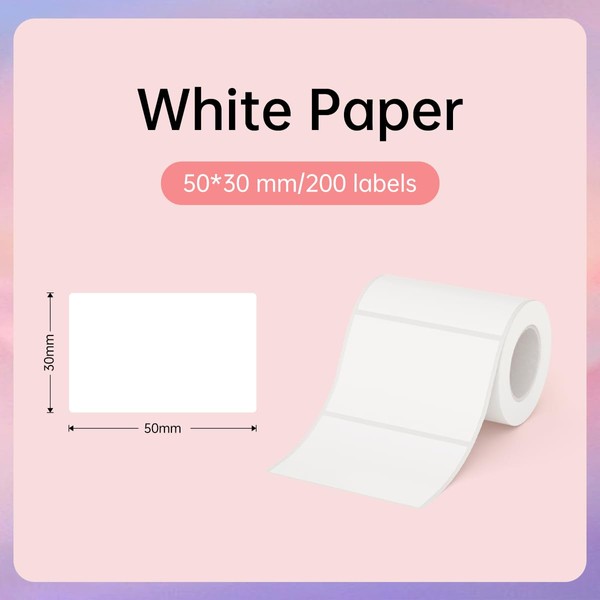 HPRT Thermal Label for New 1/T20/T260LR Label Maker (WL 50