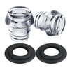 Coffee Percolator Plastic Knob Top and Washer Rings Compatible with