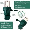 Honoson LED 5 mm Christmas String Lights Replacement Bulbs LED