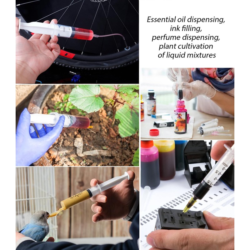 100pcs 0.5ml 31g 8mm Small Measuring Tool, Multiple Uses Laboratory