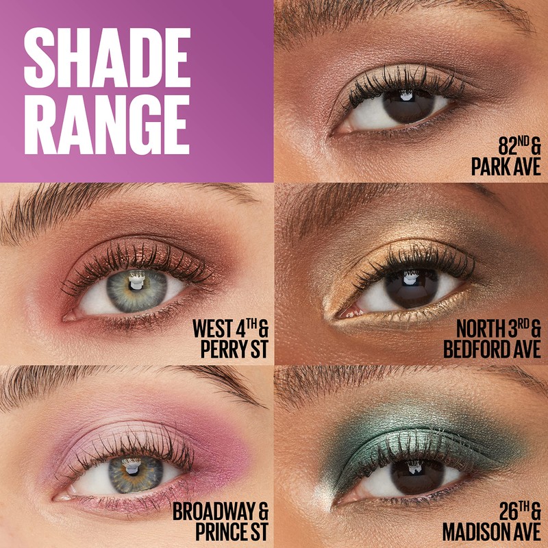 Maybelline New York Shadow Blocks Shadow Blocks Eyeshadow Palette, Stacked