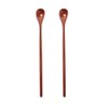 SITEDAN Muddler Spoon Muddler Wooden Dessert Spoon Ice Cream Spoon