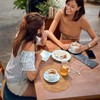 ADRIMER Placemats, Heat Resistant Oval Placemats Set of 6 Washable