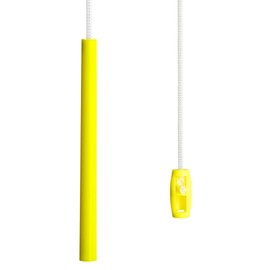 Bathroom Light Pull Cord, String and Handle. Subtle Pen Shape Minimalist Design. Bright and Fun Colours. (Day Glow Yellow)