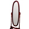 Strawberry Fairy Elegant Tall Standing Wooden Floor Mirror for Self-Reflection