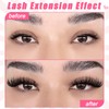 100 Pieces DIY Eyelash Extensions Set 8-16 mm Mixed Fluffy