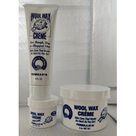 Wool Wax Creme Skin Care Formula AT-10 Lightly Scented Combo Pack (9 oz./4 oz...