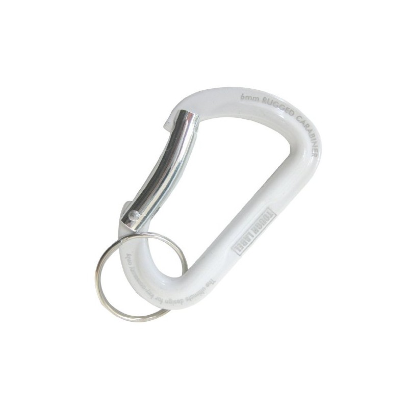 TouGH Label VEX-133 Carabiner Rugged 0.2 inch (6 mm), White