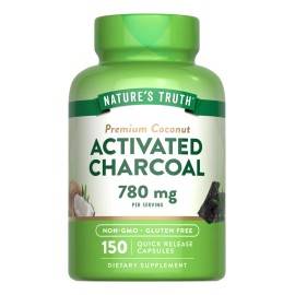 Nature's Truth Carbón Activado Cápsulas 150 Unidades