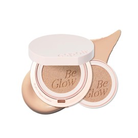 Espoir Cushion Foundation Be Glow Volume Cushion SPF42 PA+++ (Product + Refill) #22 Petal, Hyper Glow, Shiny Skin, The More You Apply, The More Radiant, Moisture Volume, Long-lasting, Translucency