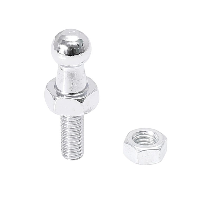 X AUTOHAUX 4 Set 10mm M6x15mm Ball Stud Car Gas