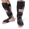 Paffen Sport Thai Star Shin and Instep Guards Black Size
