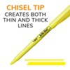 BIC Brite Liner Highlighters, Chisel Tip, 12-Count Pack of Green