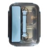 Kai Xin Topper Lunch Box Porta Viandas 3 Divisiones Rosa,azul,