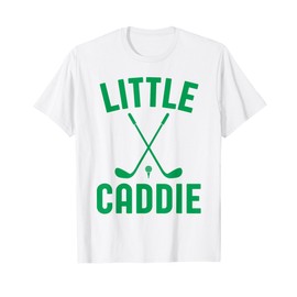 Little Caddie Golf Club Golfer Golfing Kids Boys Girls Baby T-Shirt