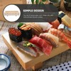 Alipis Wood Sushi Press Mold,Rectangular Sushi Press Mold Sushi Rice