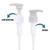 Cosywell Pump Bottle Dispenser Plastic Pump Bottles Refillable Bottles Wide