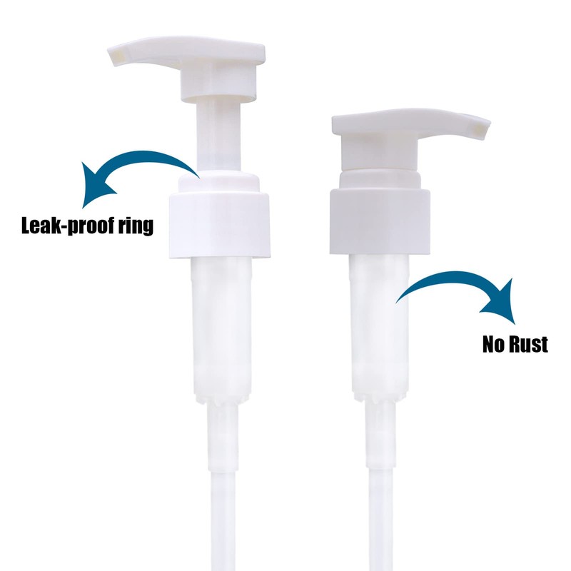 Cosywell Pump Bottle Dispenser Plastic Pump Bottles Refillable Bottles Wide