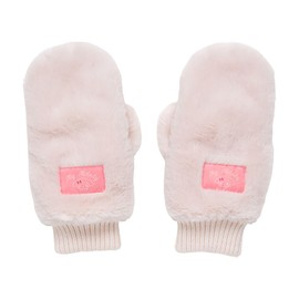 Sanrio 379522 Faux Fur Mittens My Melody Gloves Finger Out Cold Protection