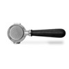 LELIT LELIT 58 Bottomless Portafilter with Ergonomic Handle - Silver/Black