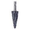 1/4in Shank Spiral Groove Step Drill Bit M35 Cobalt 4