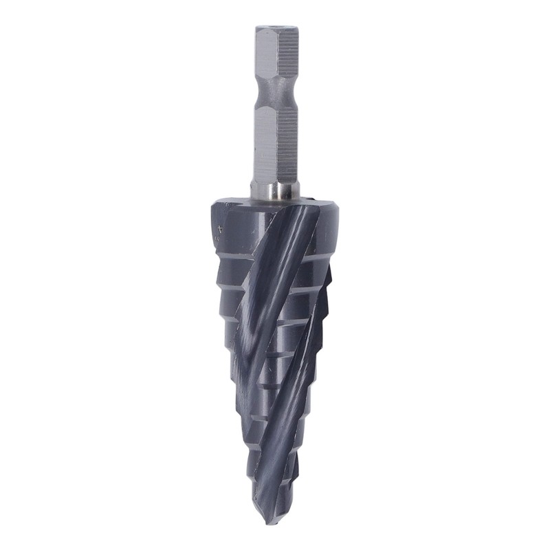 1/4in Shank Spiral Groove Step Drill Bit M35 Cobalt 4