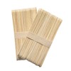 Pack of 50 disposable wooden spatulas for waxing - practical