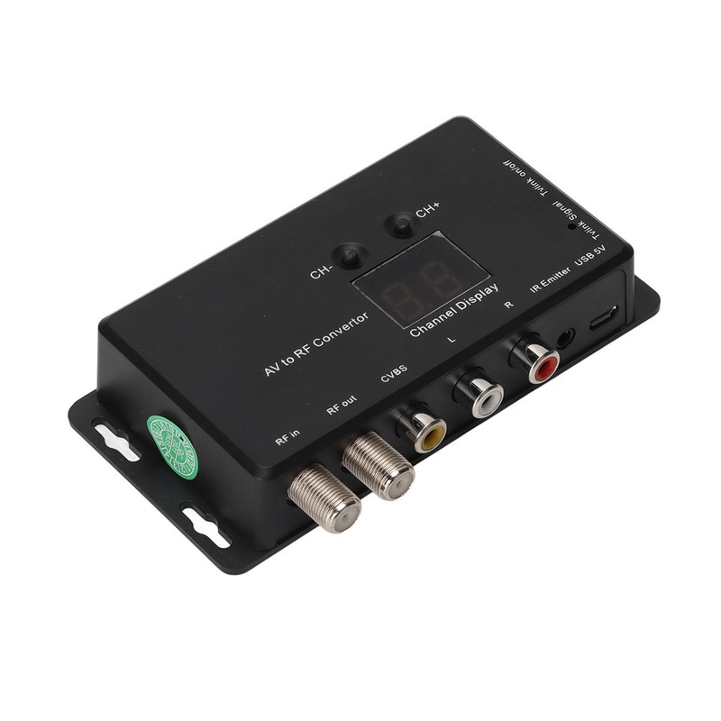 TV Link Modulator Adjustable Support PAL NTSC AV to RF