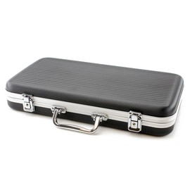 Versa Games 300 Piece ABS Poker Chip Case in Black