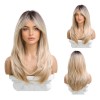 Pelucas Naturales De Pelo Largo En Capas Para Las Mujeres