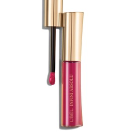 L'BEL - Infini Absolu Labial Liquido Color Berry Elegance 7 g, De Larga Duración, con Ácido Hialurónico, Labial de Color Intenso con Acabado Mate, Aporta Hidratación, No Transferible