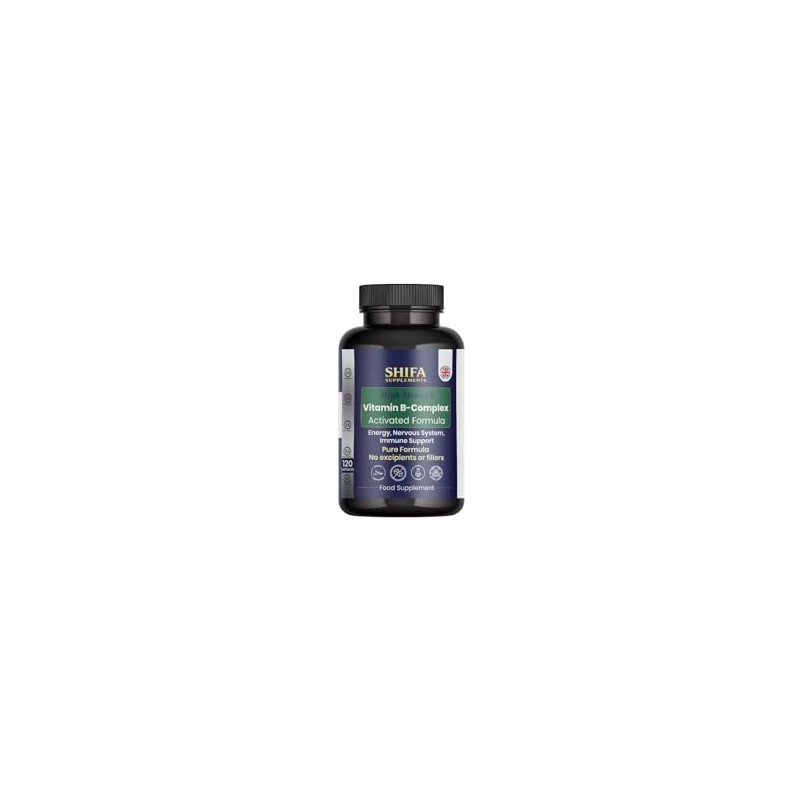Activated B-Complex + L-Serine, N-Acetyl L-Cysteine Advanced Formula 120 Vegan