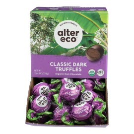 UD_Alter Eco Americas Organic Truffles Case of 60 Salted Caramel .42 Oz Premium Chocolate