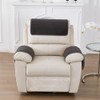 3 Pcs Recliner Covers Armrest Covers for Recliner Chair with