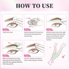 Eyebrow Wax Strips Cold Waxing Strip for Eyebrow Ready to